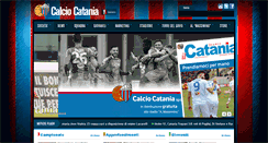 Desktop Screenshot of calciocatania.it